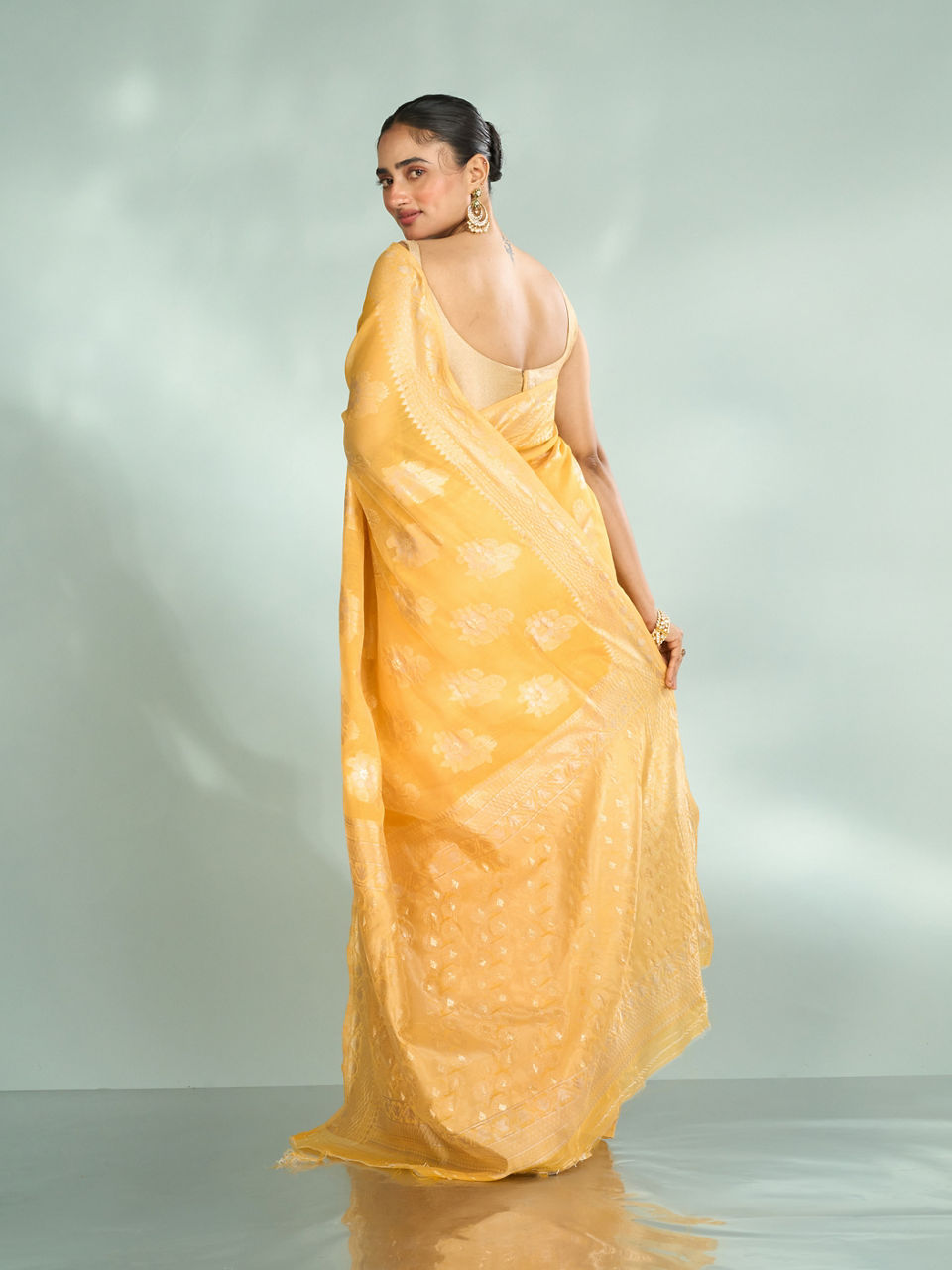 Mohey Women Sunny Elegance Saree