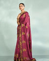 Mohey Women Elegant Pink Saree