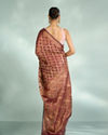 Mohey Women Radiant Wine Saree