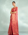 Mohey Women Royal Pink Elegance Saree
