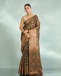 Mohey Women Emerald Euphoria Saree