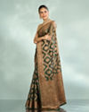 Mohey Women Emerald Enchantment Saree