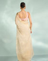 Mohey Women Elegance Unveiled Cream Banarasi Saree