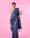 Regal Blue Art Silk Saree