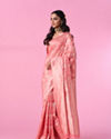 Mohey Women Gajree Pink Elegance Saree
