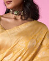 Mohey Women Radiant Yellow Saree