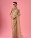 Radiant Beige Subtlety Saree
