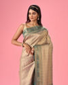 Mohey Women Emerald Elegance Saree