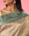 Mohey Women Emerald Elegance Saree