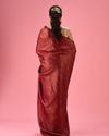 Mohey Women Maroon Hues of Elegance Saree