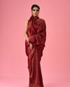 Maroon Hues of Elegance Saree