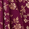 Enthralling Wine Banarasi Saree