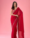 Radiant Red Saree