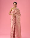 Pink Nuptial Glamour Banarasi Saree
