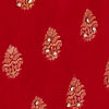 Ravishing Red Georgette Bridal Saree