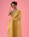 Mohey Women Sunny Elegance Organza Saree
