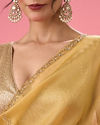 Mohey Women Sunny Elegance Organza Saree