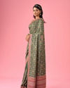 Mohey Women Emerald Elegance Saree