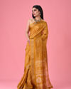 Mohey Women Mustard Melody Silk Saree