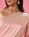 Mohey Women Sublime Pink Festivity Banarasi Saree