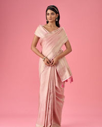 Mohey Women Sublime Pink Festivity Banarasi Saree