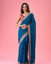 Blue Radiance Saree