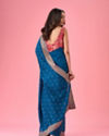 Mohey Women Blue Radiance Saree
