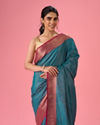 Mohey Women Emerald Elegance Saree