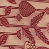 Red Silk Saree with Weave Design