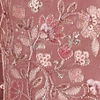 Pink Organza Saree with Sequin and Thread Work