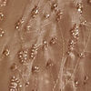 Cream Chiffon Saree with Hand Embroidery