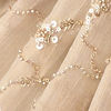 Cream Tissue Saree with Sequin Work