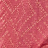 Pink Silk Saree with Stone Work