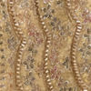 Cream Silk Saree with Cutdana and Sequin Work