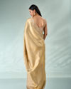 Mohey Women Cream Silk Saree with Cutdana and Sequin Work