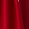 Red Silk Saree with Print and Stone Work