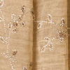 Beige Organza Saree with Stone Work