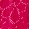 Pink Chiffon Saree with Print and Stone Work