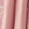 Purple Chiffon Saree with Cutdana Work