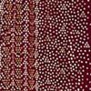 Wine Organza Saree with Stone Work