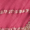 Pink Art Silk Saree with Stone Work
