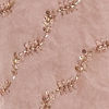 Cream Organza Saree with Cutdana Work