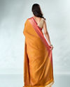 Mohey Women Mustard Yellow Silk Saree with Weave