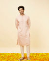 Rose Pink Classic Kurta Set image number 2