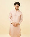 Rose Pink Classic Kurta Set image number 0