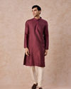 Manyavar Men Antique Pink Majesty Kurta Pajama