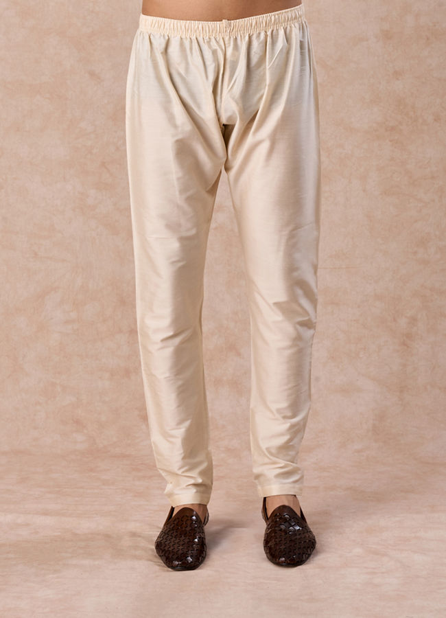 Manyavar Men Antique Pink Majesty Kurta Pajama