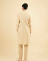 Manyavar Men Beige Delight Kurta Pajama