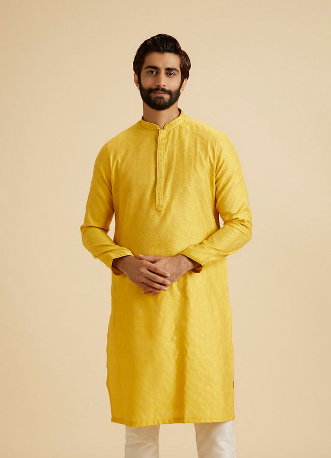 Manyavar Men Sunshine Radiance Kurta Pajama