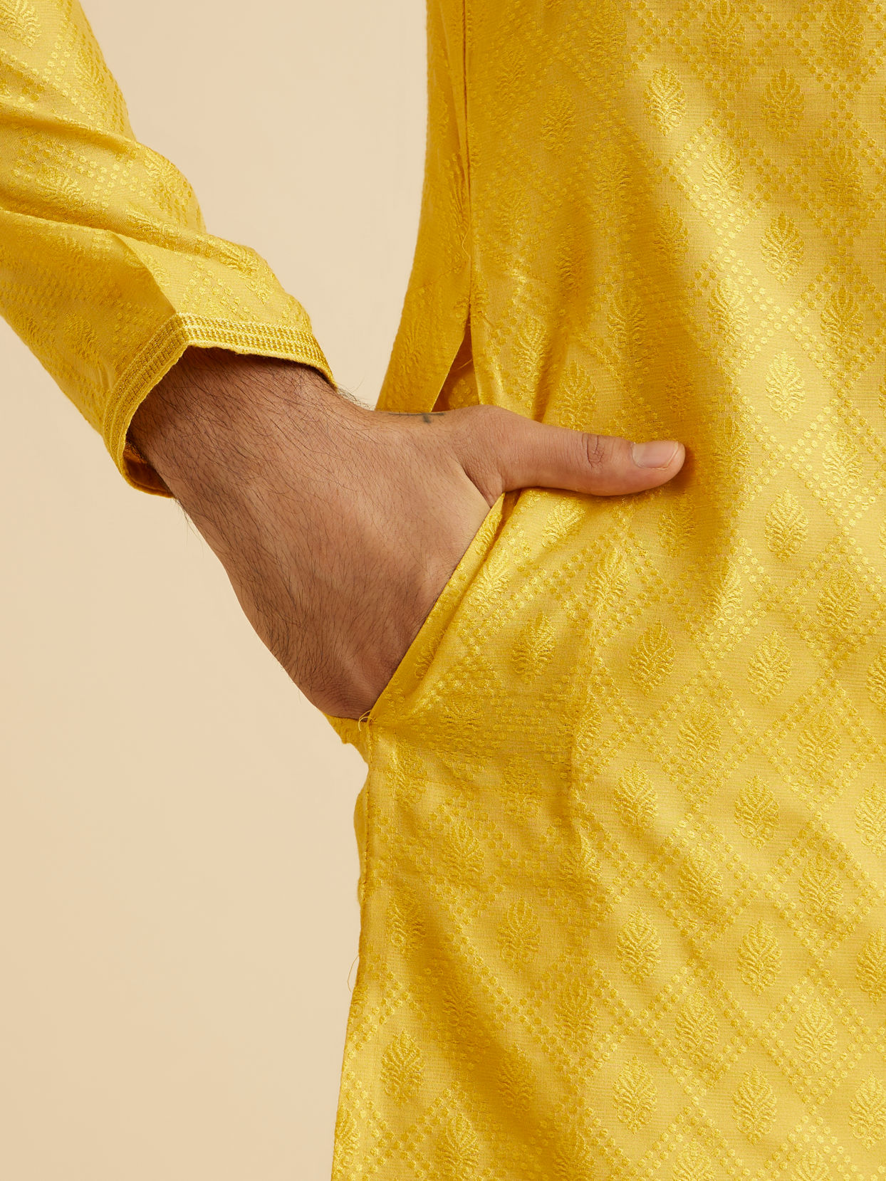 Manyavar Men Sunshine Radiance Kurta Pajama